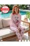 Women's Breathable Cotton Pajama Set, 4-Piece Bundle (M - L - XL - 2XL) | Soft, Breathable Loungewear Set - 2