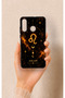 Huawei P30 Lite Compatible Leo Zodiac-Themed Patterned Silicone Case