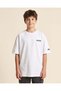 Senior Boys White Graphic T-Shirt