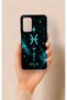 Oppo A55 Compatible Silicone Case with Pisces-Themed Pattern
