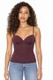 Busem Slim-Fit Corset Crop Top Blouse