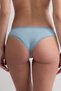 Modal & Cotton Lace Cheeky Panties, Light Blue - 3