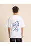 Senior Boys White Printed T-Shirt - 4