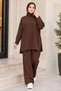 Relaxed Fit Two-Piece Set N8322 Brown