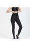 Slimming Sauna Thermal Corset Leggings with Hooks 4409 Black - 6