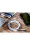 كابل شحن ونقل بيانات من USB-A إلى USB-C، كابل سيليكون بطول 1 متر - 3 أمبير 15 واط كحد أقصى - نقل بيانات بسرعة 480 ميجابت في الثانية - 6