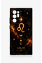 Samsung Note 20 Ultra Compatible Leo Zodiac-Themed Patterned Silicone Case - 2