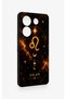 Tecno Camon 20 Pro Compatible Leo Zodiac-Themed Patterned Silicone Case - 3
