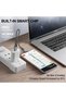 عبوة من كابلين USB C قصيرين بطول 15 سم، كابل USB C إلى Type C بقدرة 60 واط - 3