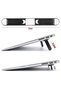 2-Stage Foldable Laptop Stand – Self-Powered Adhesive, Ergonomic Tablet Riser - 5