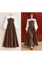 Bitter Coffee Velvet Maxi Dress - 2