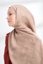 MAREN PATTERNED FLOSS VISCOSE SCARF - CAMEL HAIR - 3