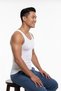 Belly Tightening and Firming Men's Athlete Corset 6050 White - 4