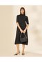 Women Black Plain Dress