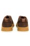 Genuine Nubuck Leather Brown EVA Sole Men's Sneaker - 1185 - 4
