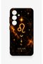 Samsung S24-Compatible Leo Zodiac-Themed Patterned Silicone Case - 2