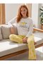 Women's Breathable Cotton Pajama Set, 4-Piece Bundle (M - L - XL - 2XL) | Soft, Breathable Loungewear Set