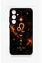 Samsung S23Fe Compatible Leo Zodiac-Themed Patterned Silicone Case - 2