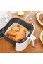50 Pieces of Air Fryer Baking Paper Disposable Air Fryer Non-Stick Oil Paper Perforated Model (549 - 5