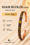 Women's Copper Bracelet - Handcrafted with Citrine Stones, 100% Pure Copper Women's Bracelet - 3