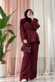 Fur-Trimmed Scuba Set with Zip Detail