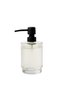 Clear Glass Liquid Soap Dispenser, 200 ml, for Bathroom Sink, BZELDR05 - 5
