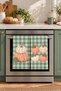 Sage Pumpkins Green Checked Pattern Digitally Printed 2-Piece Kitchen Towel Set, 35x55 cm - 2