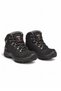 Men's Waterproof Black Nubuck Genuine Leather Outdoor Boots with Non-Slip Soles M1461 - 4