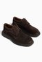 D614 Genuine Leather Lace-Up Men's Shoes with Platform Soles - 4