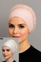 2 Pcs Ruffle Bonnet Hijab Bonnet - 4