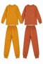 Girls' and boys' jersey pajama sets - 2