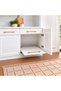 Cabinet Organizer, Cabinet Shelf, Shelf with Telescopic-Track Drawers, Sliding Pot and Plate Organizer for Kitchen Cabinets, Particleboard Shelf 50x50 cm - 4