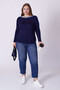 STRETCHY T-SHIRT WITH CONTRAST TRIM DETAILS - 3