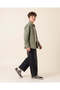 Senior Boys Black Wide-Leg Jeans - 4