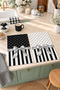 Silver Bow Kitchen Towel Set of 2 with Black-and-White Polka Dot Digitally Printed Design, 35x55 cm - 5