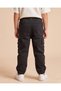 Boys Black Cargo Jeans - 4