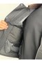 Boxy Jacket with Velvet Collar Detail - 5