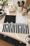 Silver Bow Kitchen Towel Set of 2 with Black-and-White Polka Dot Digitally Printed Design, 35x55 cm - 4