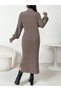 Rochie maxi, maro - 6