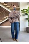 SHORT TRENCH COAT WITH BELT AND CHECKED PATTERN - 7