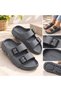 Anatomical EVA Sole: COMFORTABLE AND LIGHTWEIGHT, STRAPLESS SLIPPERS FOR THE POOL, BEACH, TERRACE, BATHROOM, GYM, HOME, AND OUTDOOR USE - 2