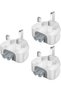 3 Pack UK Plug for MacBook Charger, Replacement Duckhead Power Adapter Head