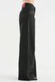 Women's Front-Buttoned, Water-Washed Palazzo-Fit Jeans - 5