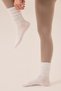 Long Unisex Socks with a White Cotton Legging Look—Scrunch Socks