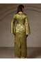 Rochie maxi, verde - 4
