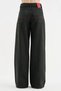 Women's Front-Buttoned, Water-Washed Palazzo-Fit Jeans - 4