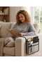 Seat-Edge Organizer: Remote Control Holder, Multi-Purpose Chair and Bedside Organizer, Phone, Tablet, and Glasses Holder, Remote Control Holder, Seat-Edge Organizer