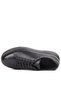 - Genuine Leather Lace-Up Black Men's Casual Shoes - 115-K678 - 6