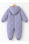 Hooded Quilted Kids' Onesie - 5
