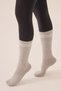 3 Pairs of Multicolored Cotton Long Unisex Crew Socks - 6